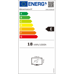 DIAMANT LED TV HD-SMART 24HL4330H/C  excetra web shop