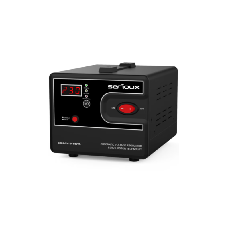 Serioux stabilizator napona sa servo motorom SRXA-SV124-500VA excetra