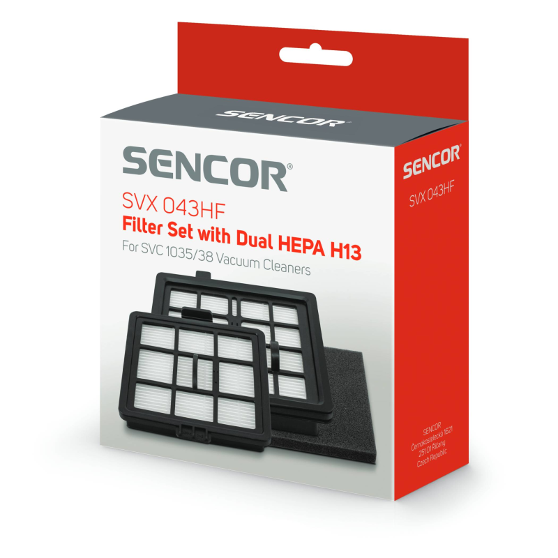 Sencor set filtera SVX 043HF excetra web shop