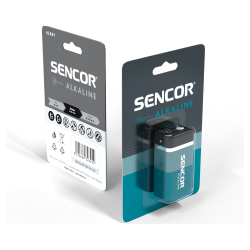 Sencor Alkaline baterija SBA 6LR61 1BP 9V excetra web shop