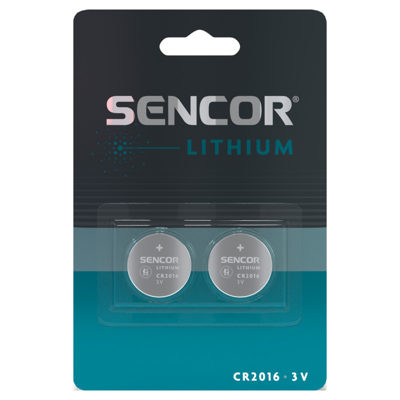 Sencor baterija Litij SBA CR2016 2BP Li excetra web shop