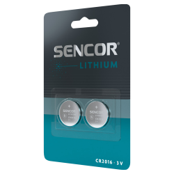 Sencor baterija Litij SBA CR2016 2BP Li excetra web shop
