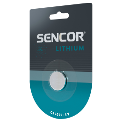 Sencor baterija Litij SBA CR2025 1BP Li excetra web shop
