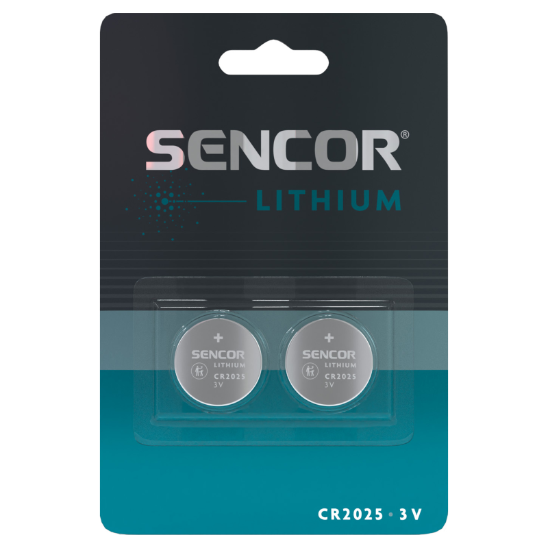 Sencor baterija Litij SBA CR2025 2BP Li excetra web shop