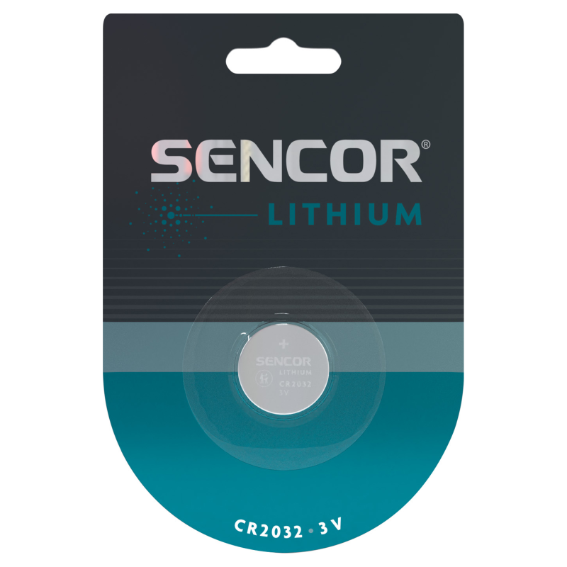 Sencor baterija Litij SBA CR2032 1BP Li excetra web shop