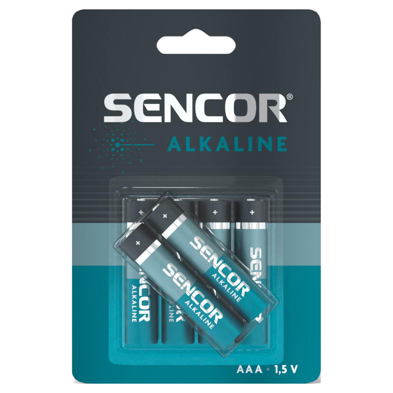 Sencor baterija Alkalna SBA LR03 4+2BP AAA Alk excetra web shop