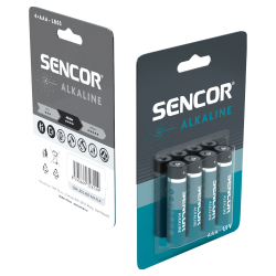 Sencor baterija Alkalna SBA LR03 4BP AAA Alk excetra web shop