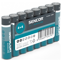 Sencor baterija Alkalna SBA LR03 8S AAA Alk excetra web shop