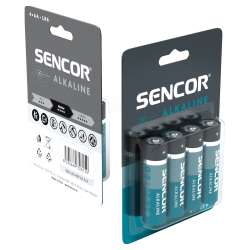 Sencor baterija Alkalna SBA LR6 4BP AA Alk excetra web shop