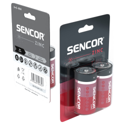 Sencor baterija Zinc-carbon SBA R14 2BP C Zn excetra web shop