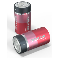 Sencor baterija Zinc-carbon SBA R20 2BP D Zn excetra web shop