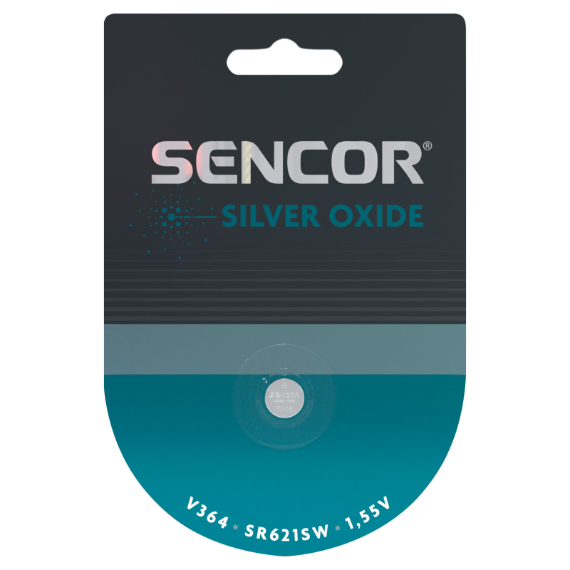 Sencor baterija Srebrov oksid SBA V364/SR621SW 1BP Ag excetra web shop