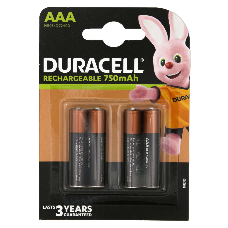Duracell NiMH AAA/HR03 750m B4 excetra web shop