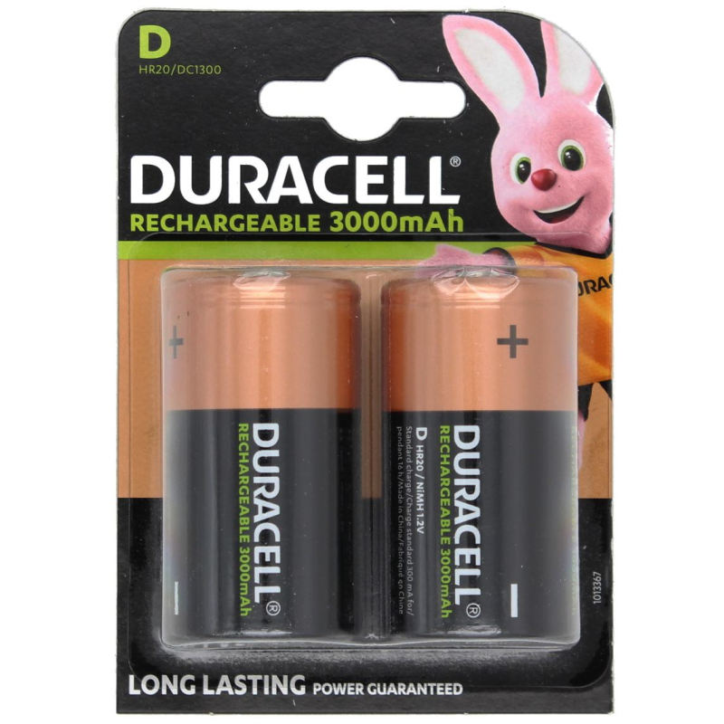 Duracell NiMH D/HR20 3000m B2 excetra web shop