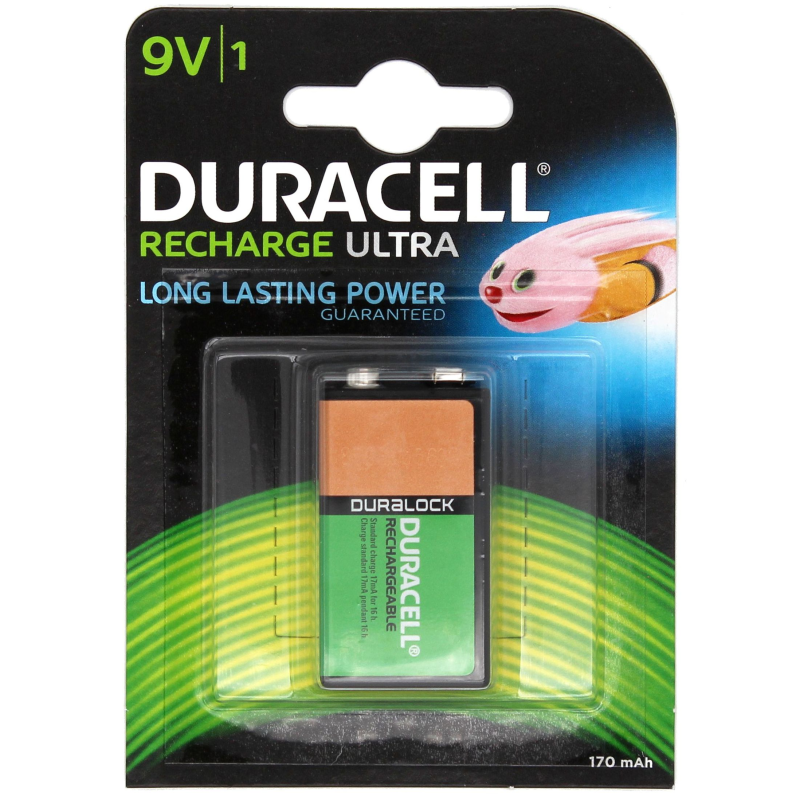 Duracell NiMH 9V/HR22 170m B2 excetra web shop