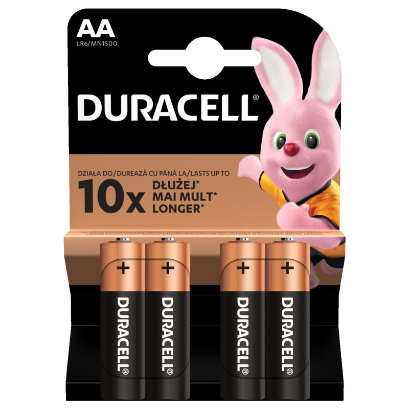 Duracell Base AA/LR6 B4 excetra web shop