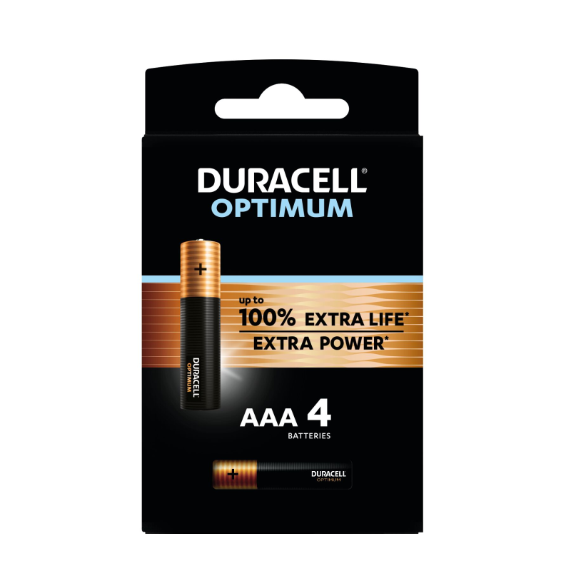 Duracell Optimum AAA/LR03 B4 excetra web shop