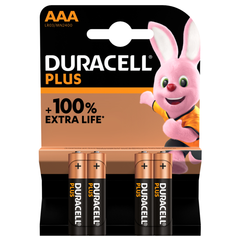 Duracell Plus AAA/LR03 B4 excetra web shop