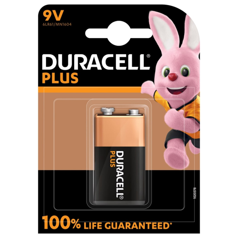 Duracell Plus 9V/6LR61 B1 excetra web shop