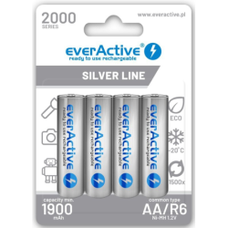 EA AA R6 NiMH 2000m Silver B4