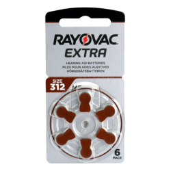 Rayovac Extra 312 slušni ap.B6