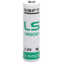 Saft LS14500 AA 3.6V 2600mAh
