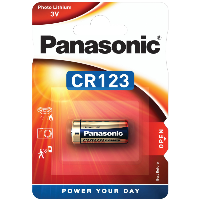 Panasonic Litij Power CR123 B1 excetra web shop