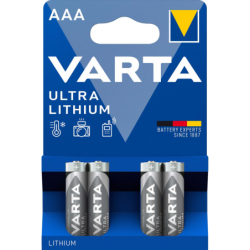 Varta Ultra Litij AAA/LR03 B4 excetra web shop
