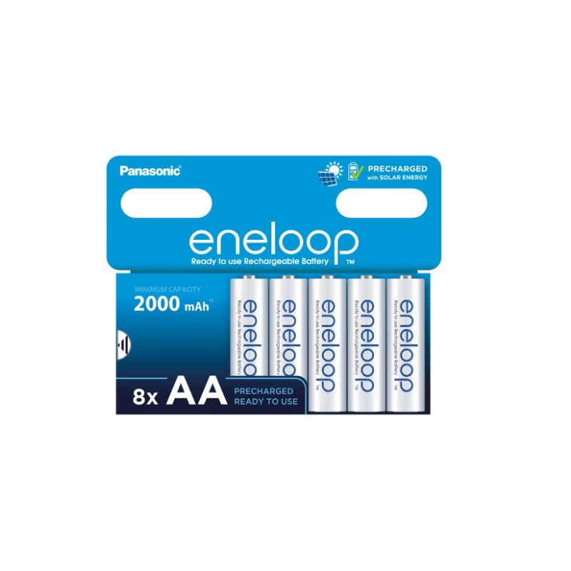 Panasonic Eneloop R6 AA 2000mAh B8 excetra web shop