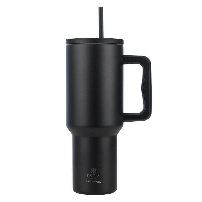 Estia termo boca sa slamčicom XL 1200ml Midnight Black 01-32180