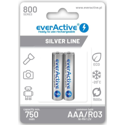 EverActive AAA R03 NiMH 800m Silver B2 excetra web shop