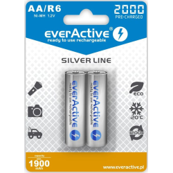 EverActive AA R6 NiMH 2000m Silver B2 excetra web shop