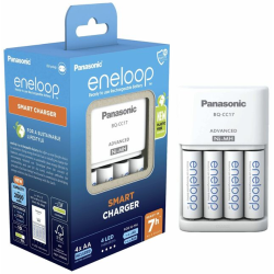 Panasonic Advanced BQ-CC17 + 4x eneloop AA excetra web shop