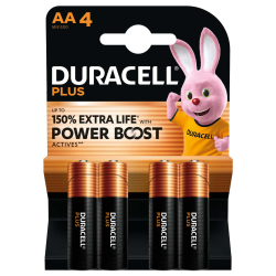 DURACELL Plus Power Boost MN1500 AA BL4 excetra web shop