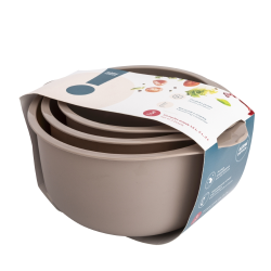 Altom Design set 3 plastične zdjele - bež 02070151151 excetra web shop