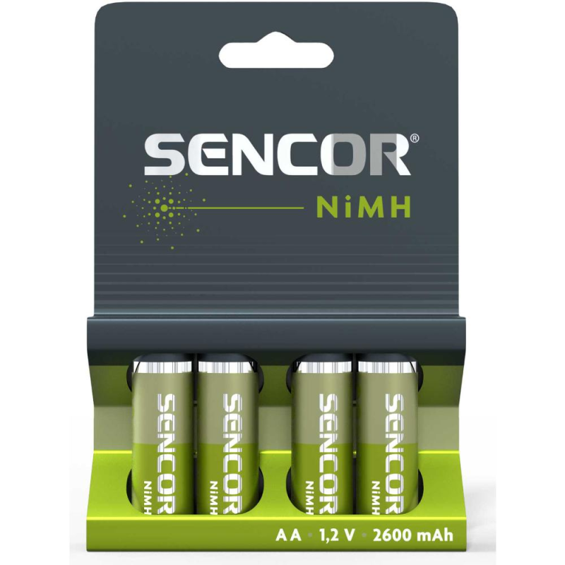 Sencor SBA HR6 4BP AA NiMH 2600mAh excetra web shop