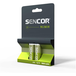 Sencor SBA HR6 2BP AA NiMH 1800mAh excetra web shop