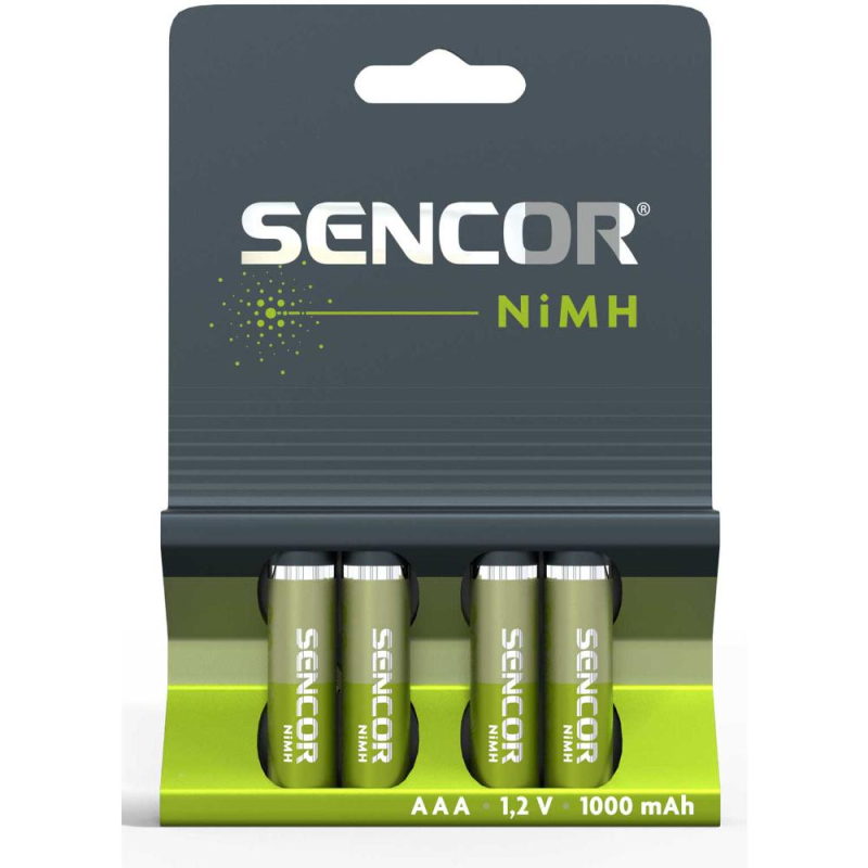 Sencor SBA HR03 4BP AAA NiMH 1000mAh excetra web shop