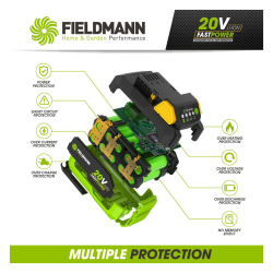 Fieldmann li-ionska baterija 2000 mAh FDUZ 79020 Excetra web shop