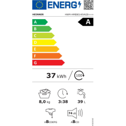 Heinner perilica rublja HWM-HME8014IVA20+++ Excetra web shop