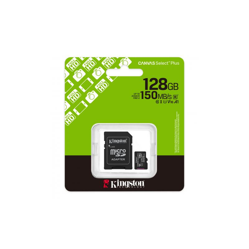 Kingston micro SD kartica 128GB s adapterom SDCS3/128GB Excetra web