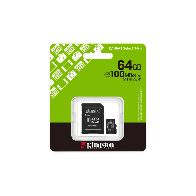Kingston micro SD kartica 64GB s adapterom SDCS3/64GB Excetra web shop