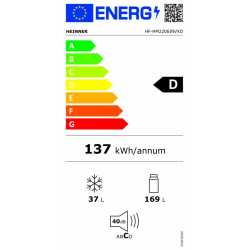 Heinner kombinirani hladnjak HF-HM2206INVXD excetra web shop