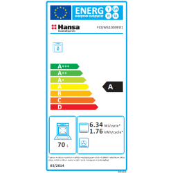 Hansa plinski štednjak FCGW510009D1 Excetra web shop