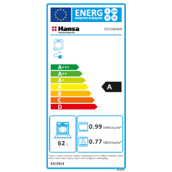Hansa električni štednjak FCCS56069 Excetra web shop