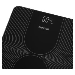 Sencor osobna vaga SBS 2476BK Excetra web shop