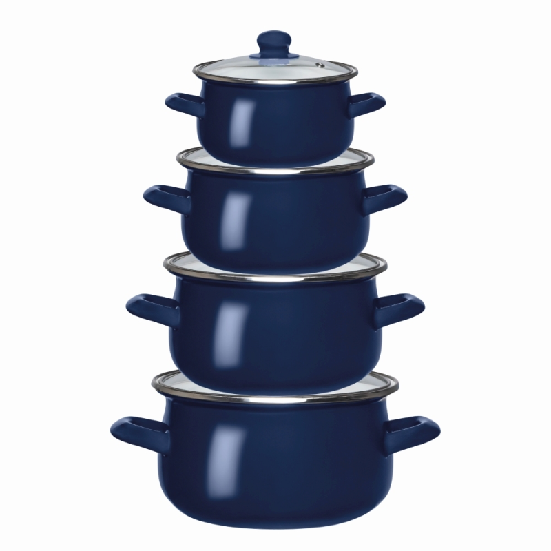 Altom Design set emajliranih lonaca - plava 02050021343 excetra web