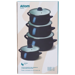 Altom Design set emajliranih lonaca - plava 02050021343 excetra web