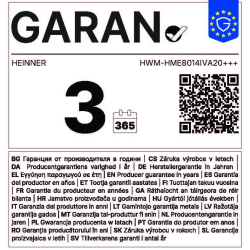 Heinner perilica rublja HWM-HME8014IVA20+++ Excetra web shop