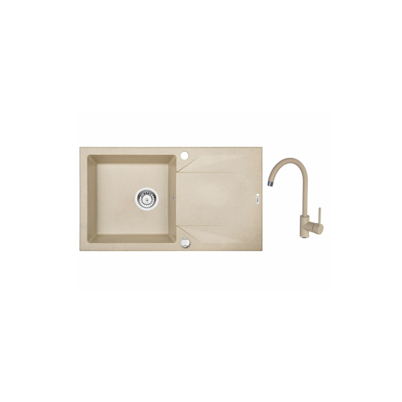 Deante komplet (sudoper + slavina) EVORA ZQJY 7113 excetra web shop